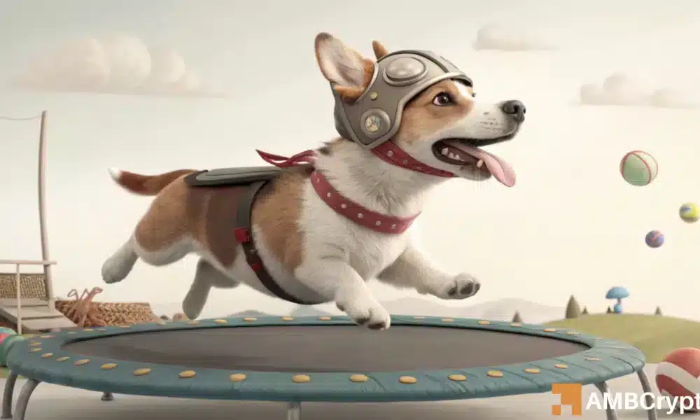 floki在过去24小时内记录了5.64％的收益，尽管有轻微的回调，但仍保持上升趋势